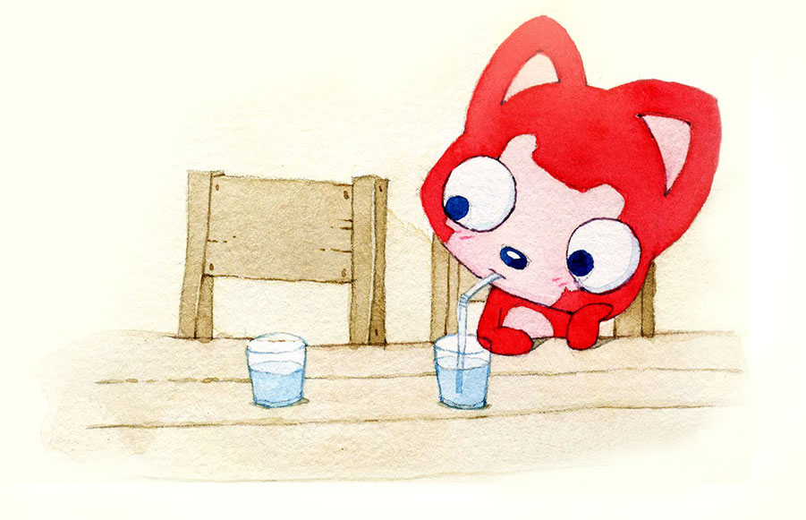 过去的我一直是一个人生活，享受着孤独，也憧憬着爱情。